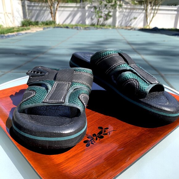 FIRM PRICE Men's Cushioned Slides - Picture 1 of 9